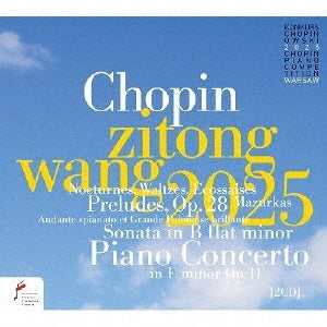 Zitong Wang - Chopin : Piano Concerto, 1, - Import 2 CD