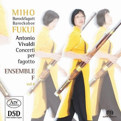 Miho Fukui - Vivaldi : Bassoon Concertos Vol.4 Ensemble F - Import SACD Hybrid