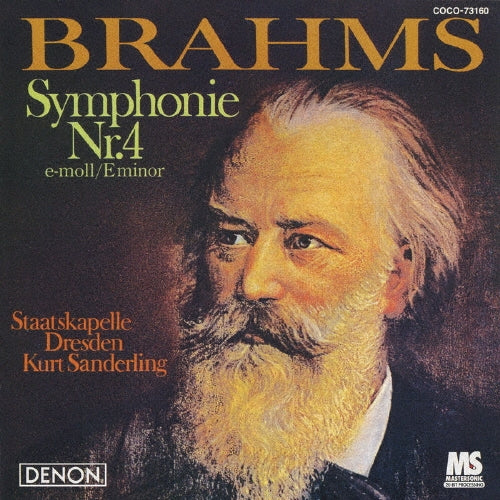 Kurt Sanderling (Conductor) - Brahms: Symphonie Nr.4 E-moll. Op.98 - Japan Blu-spec CD