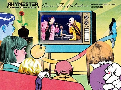 RHYMESTER - King of Stage Vol. 15 Open The Window Release Tour 2023-2024 at Nippon Budokan - Japan DVD