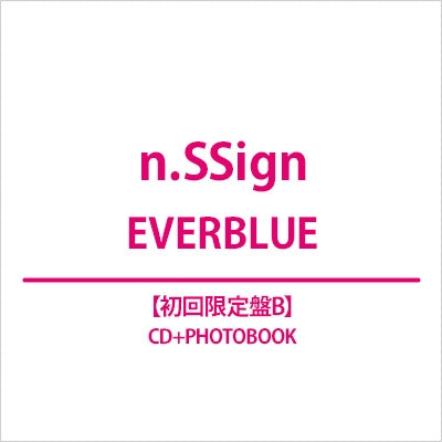 n.SSign - Everblue - Japan Type-B CD+Photo book Limited Edition