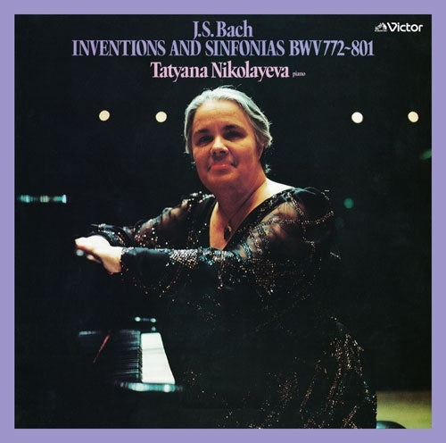 Tatiana Nikolaieva - J.S. Bach: Inventions And Sinfonias Bwv772-801 - Japan SACD Hybrid Limited Edition