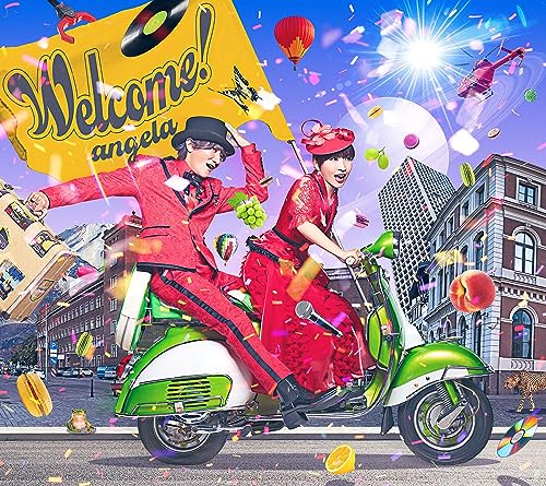 angela (atsuko&KATSU) - Welcome!  - Japan CD+Blu-ray Disc Limited Edition