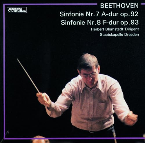 Herbert Blomstedt (conductor) - Beethoven: Symphonies Nos.7 & 8 - Japan  CD  Limited Edition