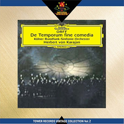 Herbert Von Karajan - Orff: De temporum fine comoedia: Herbert von Karajan, Cologne Radio Symphony Orchestra & Chorus, Tolzer Knabenchor et al. (7/1973) - Japan CD Limited Edition