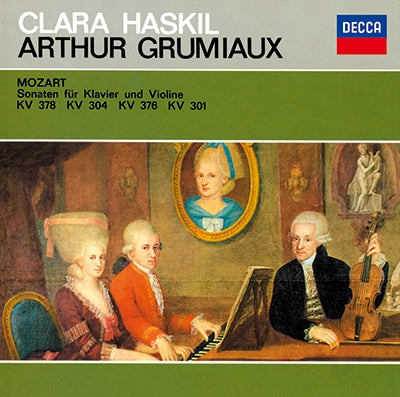 Clara Haskil & Arthur Grumiaux - Mozart: No.34, 28, 32 & 25 - Japan CD Limited Edition
