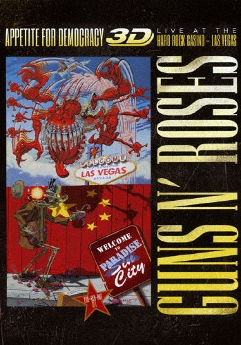 Guns N' Roses - Appetite For Democracy: Live At The Hard Rock Casino -Las Vegas - Japan Blu-ray Disc+2CD
