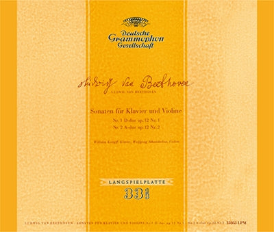 Wolfgang Schneiderhan - Beethoven: Violin Sonatas - Complete Works - Japan 3 CD Limited Edition