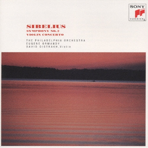 Eugene Ormandy - Sibelius/Symphony No. 2 & Violin Concerto - Japan CD