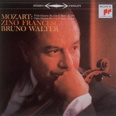 Bruno Walter - Mozart: Violin Concert No. 3 & No. 4 - Japan CD