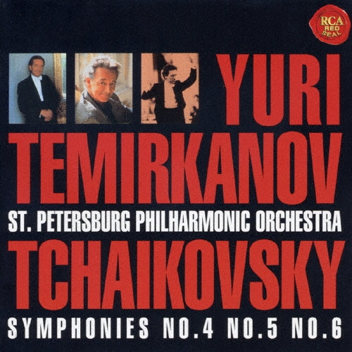 Yuri Temirkanov - Tchaikovsky: Symphonies No.4-no.6 - Japan 2 CD
