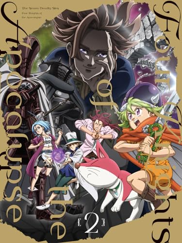 Animation - The Seven Deadly Sins Mokushiroku No Yon Kishi Dvd-Box 2 - Japan 5 DVD Box Set