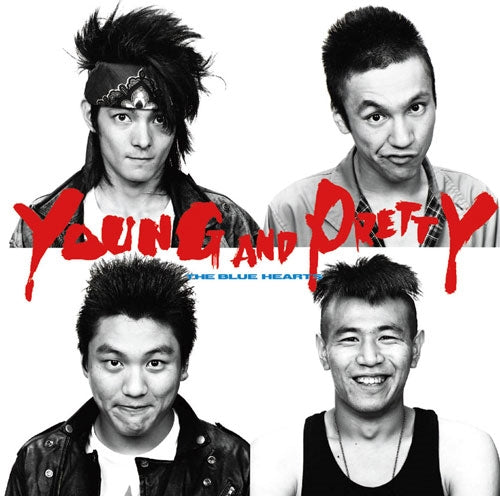 The Blue Hearts - Young And Pretty - Japan Cassette+ T-shirt (White/M size)