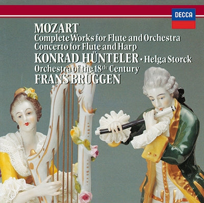 Konrad Hunteler - Mozart: Concerto For Flute & Harp - Japan CD Limited Edition