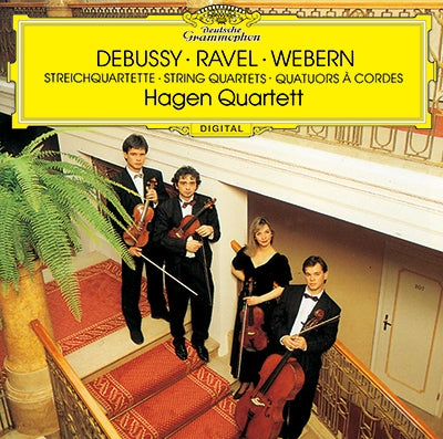 Hagen Quartett - Juilliard String Quartet, Debussy, Ravel, Webern - Japan CD Limited Edition