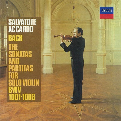 Salvatore Accardo - Bach: Sonatas & Partitas For Solo Violin - Japan 2 CD Limited Edition