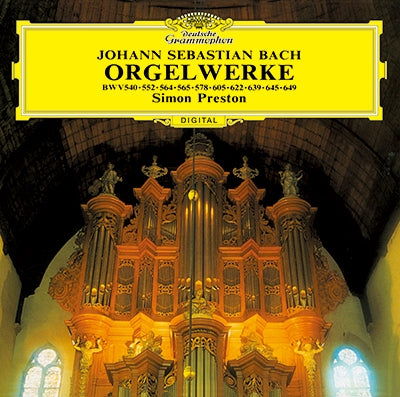 Simon Preston (conductor) - Bach: Orgelwerke - Japan CD Limited Edition