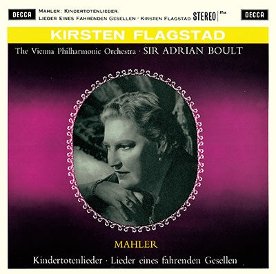 Kirsten Flagstad - Mahler: Kindertotenlieder - Japan CD Limited Edition