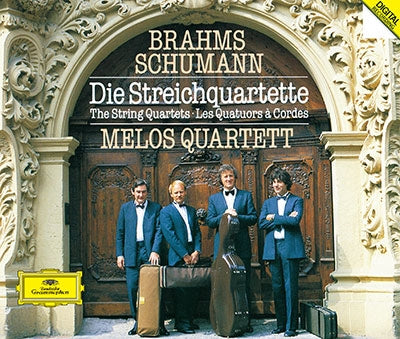 Melos Quartet - Schumann & Brahms: Complete String Quartets [Special Bonus] Brahms: String Quartets No.3 & No.1 (recorded 1972) - Japan 4 CD Limited Edition