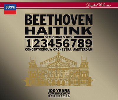 Bernard Haitink - Beethoven: Nine Symphonies / Egmont - Japan 5 CD Limited Edition