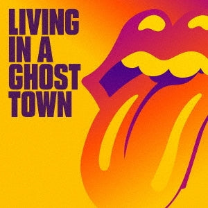 The Rolling Stones - Living In A Ghost Town - Japan Orange Vinyl 10 inch Record Limited Edition
