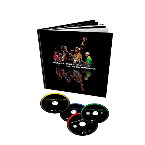 Rolling Stones - A Bigger Bang: Live On Copacabana Beach (Deluxe Version) - Japan 2SD Blu-ray Disc+DVD+2SHM-CD+Booklet Box Set Limited Edition