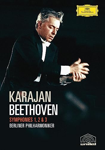Herbert Von Karajan (conductor) - Beethoven: Symphonies 1.2 & 3 - Japan DVD Disc Limited Edition