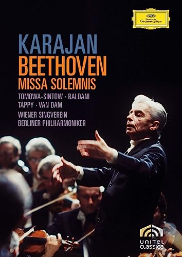 Herbert Von Karajan (conductor) - Beethoven: Missa Solemnis In D Major. Op.123 - Japan DVD Disc Limited Edition