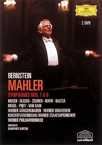 Leonard Bernstein (conductor) - Mahler: Symphonies Nos. 7 & 8 - Japan 2 DVD Disc Limited Edition