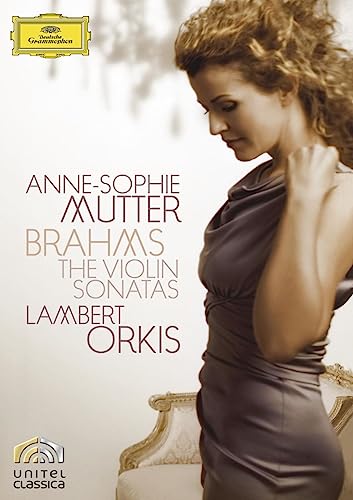 Anne-Sophie Mutter (violin) - Brahms: The Violin Sonatas - Japan DVD Disc Limited Edition