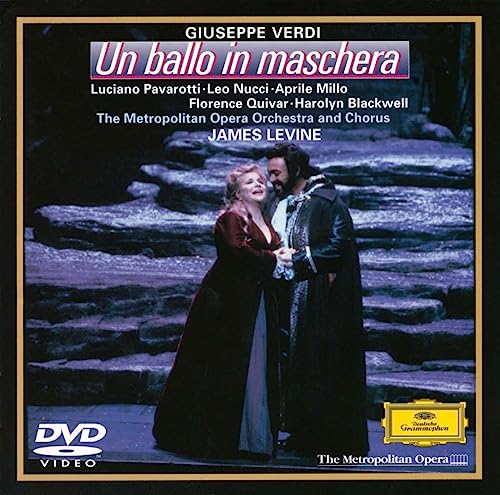 James Levine (conductor) - Verdi: Un Ballo In Maschera - Japan DVD Disc Limited Edition
