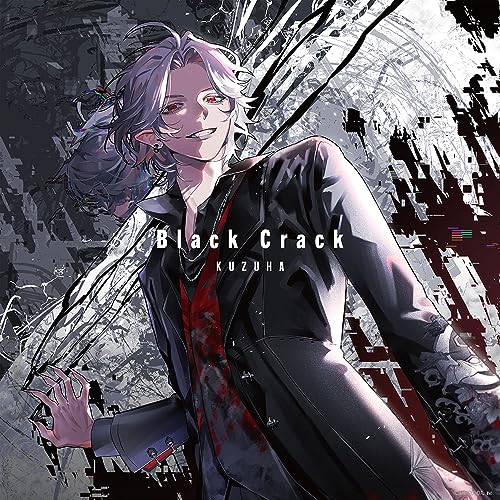 Kuzuha - Black Crack [Regular Edition (First Press)] - Japan CD single