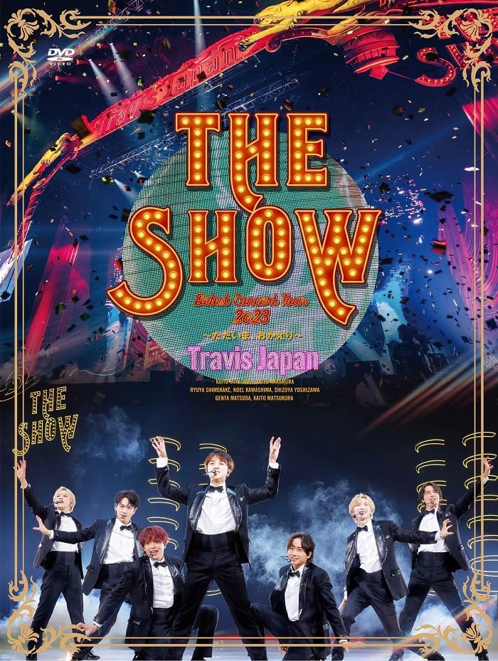 Travis Japan - Travis Japan Debut Concert 2023 THE SHOW -Tadaima, Okaeri- - Japan 2 DVD + photo book Box Set