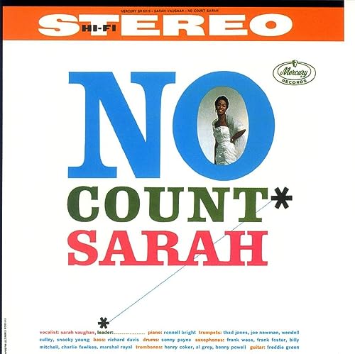 Sarah Vaughan - No Count Sarah - Japan SHM-CD