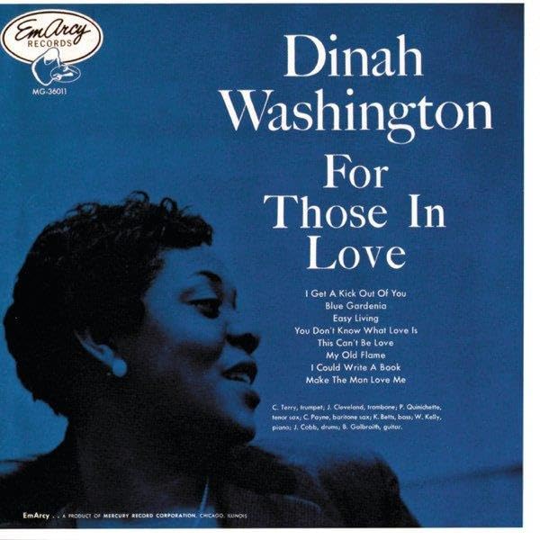 Dinah Washington - For Those In Love +2 - Japan SHM-CD