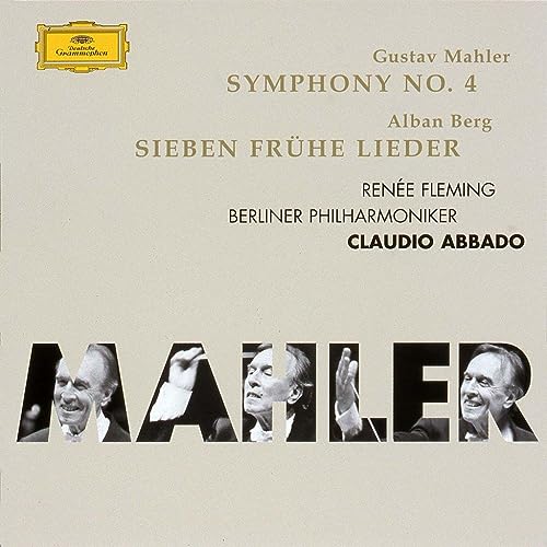 Claudio Abbado,Berliner Philharmoniker - Sym, 4, : Abbado / Bpo Fleming(S)+berg: Fruhe Lieder (Uhqcd) - Japan UHQCD Limited Edition