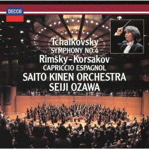 Seiji Ozawa (Conductor) - Tchaikovsky: Symphony No.4 / R-korsakov: Capriccio Espagnol - Japan UHQCD Limited Edition