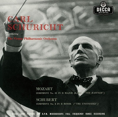 Carl Adolph Schuricht, Vienna Philharmonic Orchestra - Mozart: Symphony No. 35 "Haffner" / Schubert: Symphony No. 8 "Unfinished" (2 STEREO & 2 MONO recordings) (remastered 2024) - Japan Hybrid SACD Limited Edition