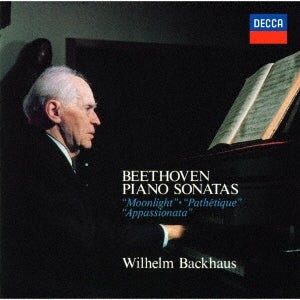 Wilhelm Backhaus (Piano) - Beethoven: 3 Piano Sonatas "Moonlight," "Pathetique," "Apassionata" - Japan SHM-CD