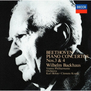 Wilhelm Backhaus (Piano) - Beethoven: Piano Concerto No. 3, 4 (Monoral) - Japan SHM-CD