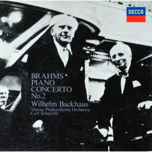 Wilhelm Backhaus (Piano) - Brahms: Piano Concerto No. 2 in B-flat major, Op. 83 (Monoral) - Japan SHM-CD