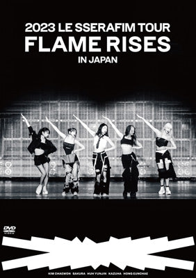 LE SSERAFIM - 2023 LE SSERAFIM TOUR 'FLAME RISES' IN JAPAN - Japan DVD+Photo Book+Photo Card