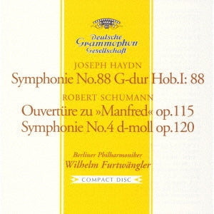 Wilhelm Furtwangler - Haydn: Symphony No. 88 / Schumann: "Manfred" Overture, Symphony No. 4 - Japan UHQCD Limited Edition