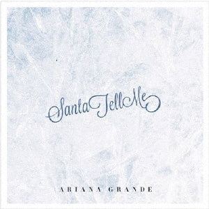 Ariana Grande - Santa Tell Me - Japan7inch Single Record+Sticker SheetLimited Edition