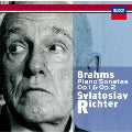 Sviatoslav Richter (piano)  -  Brahms: Piano Sonatas Nos.1 & 2   -  Japan UHQCD Limited Edition