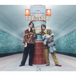 King & Prince - HEART - Japan CD+DVD+Trading Card Type-B Limited Edition