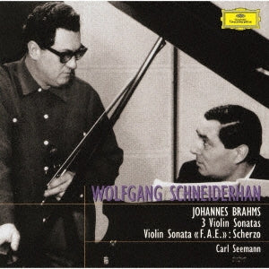 Wolfgang Schneiderhan (violin)  -  Brahms: Complete Violin Sonatas   -  Japan UHQCD Limited Edition