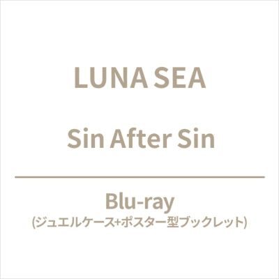 LUNA SEA - Sin After Sin  - Japan Blu-ray Disc+Booklet