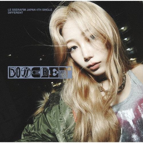 Le Sserafim - Different - Japan Kazuha Ver. CD + lyric book + selfie photo card + group photo card Limited Edition