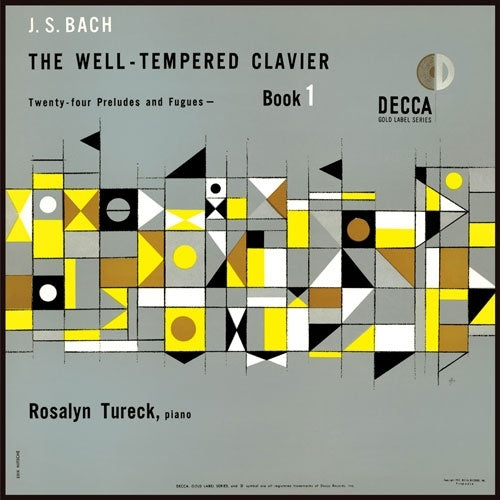 Rosalyn Tureck - J.S. Bach: The Well-Tempered Clavier Book 1 by Rosalyn Tureck - Japan 4 CD Limited Edition